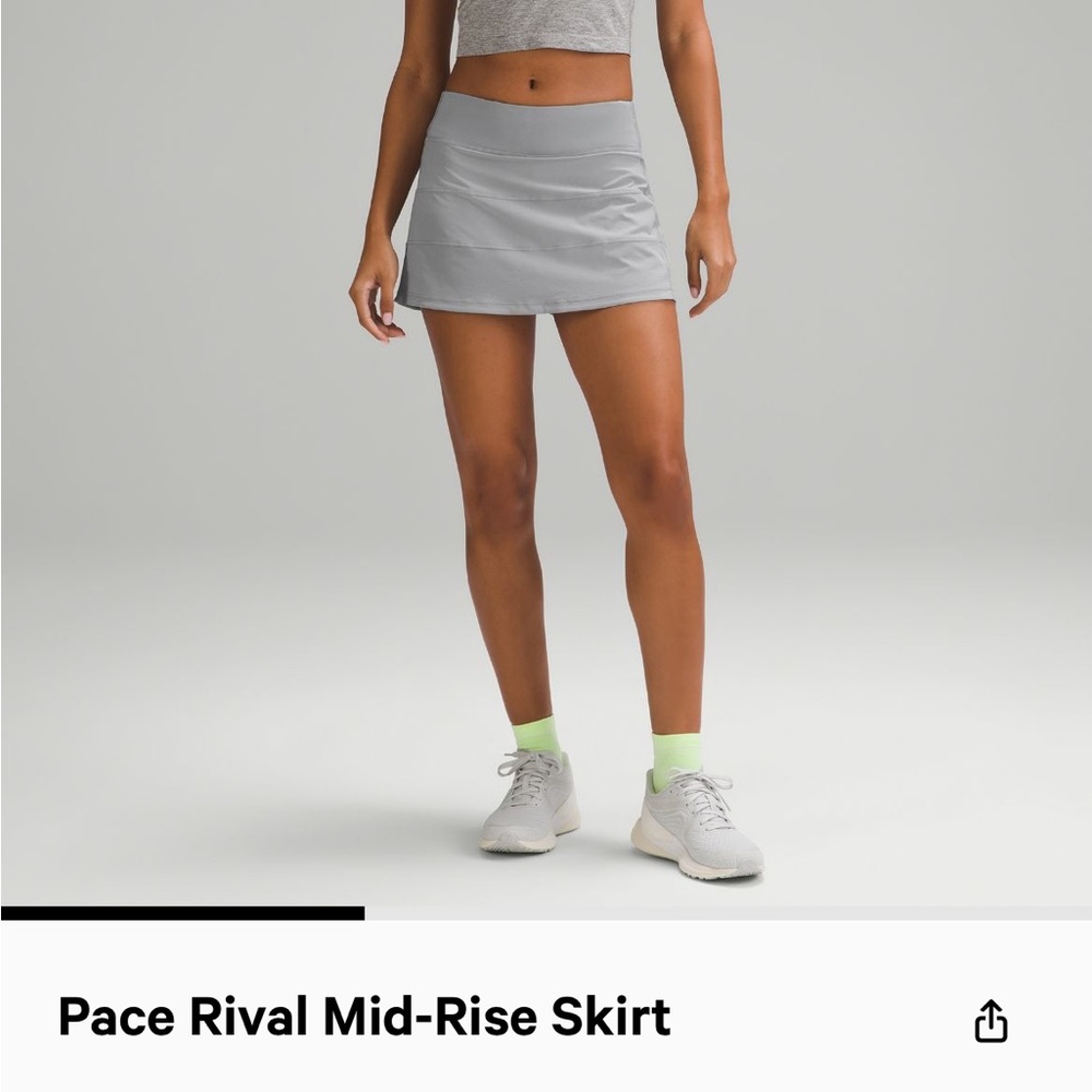 Pace rival mid-rise skirt